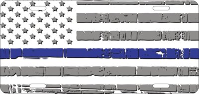 Thin Blue Line Flag Light