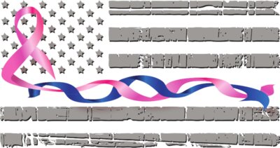 blue and pink tangle live flag twisted tape rast